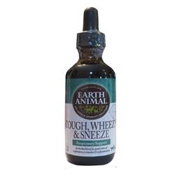 Earth Animal Cough and Wheeze Dog Supplement 2oz