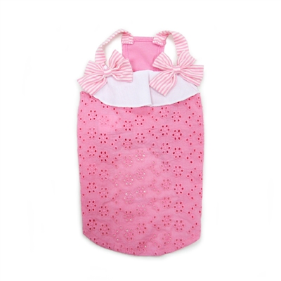   PP Cute Bow Eyelet Tank