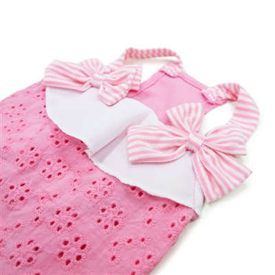   PP Cute Bow Eyelet Tank