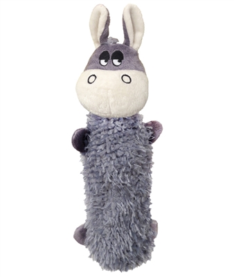 11" Debbie Donkey Crackly Crunchers Water Bottle Dog Toys