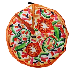 7" New York Pizza Scoochzilla Tough Dog Toys