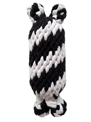 Super Scooch Squeak Braided Rope Man Toy