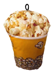 9.5" Puppy Popcorn Scoochzilla Tough Dog Toys