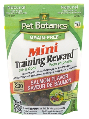 Pet Botanics Mini Training Rewards Grain-Free Treats for Dogs - 4 oz. - Three flavors