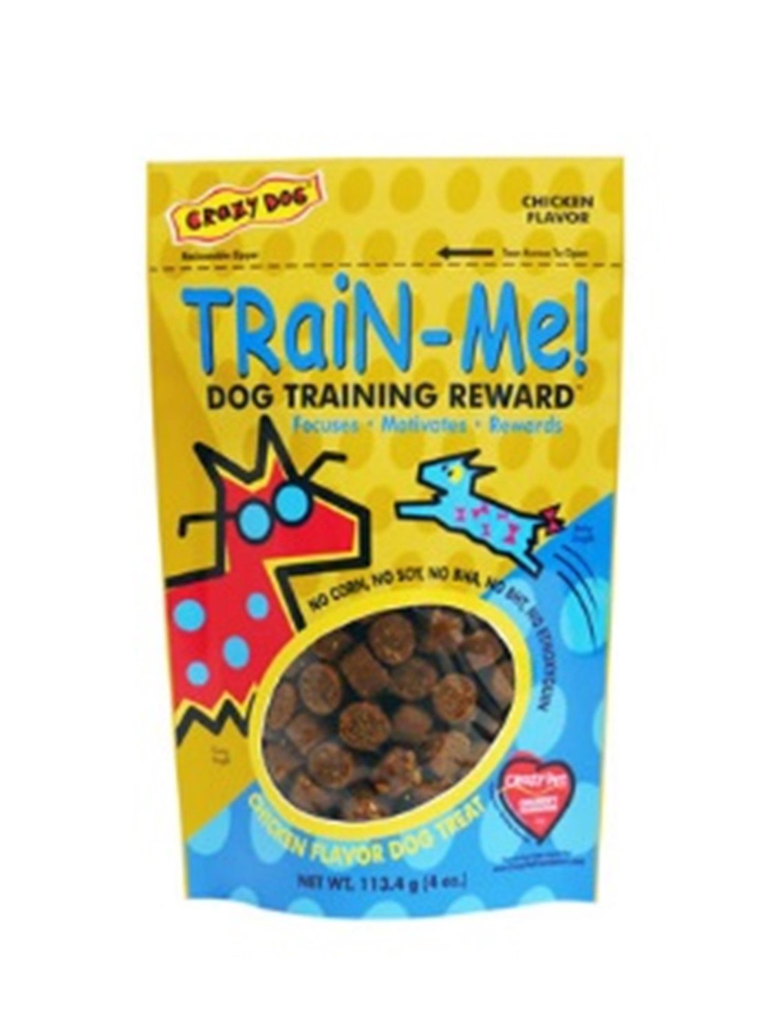 Crazy Dog Mini TrainMe! Treats for Dogs 4 oz.