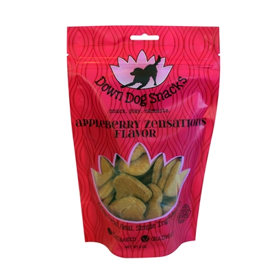 GRAIN-FREE AppleBerry Zensations Down Dog Snacks - 8oz Bags