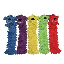 Multipet Loofa Floppy Dog Toy Assorted 12 In