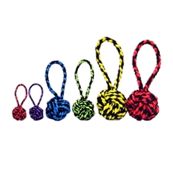 Multipet Nuts for Knots w/ Tug (Assorted Colors) 3.5"