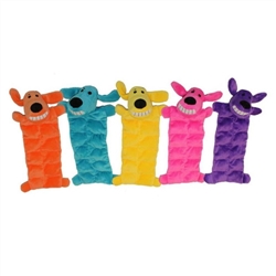 Multipet Loofa Squeaker Mat Dog Toy Assorted 12 In