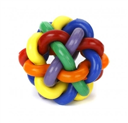 Multipet Nobbly Wobbly w/ Bell 1.75"