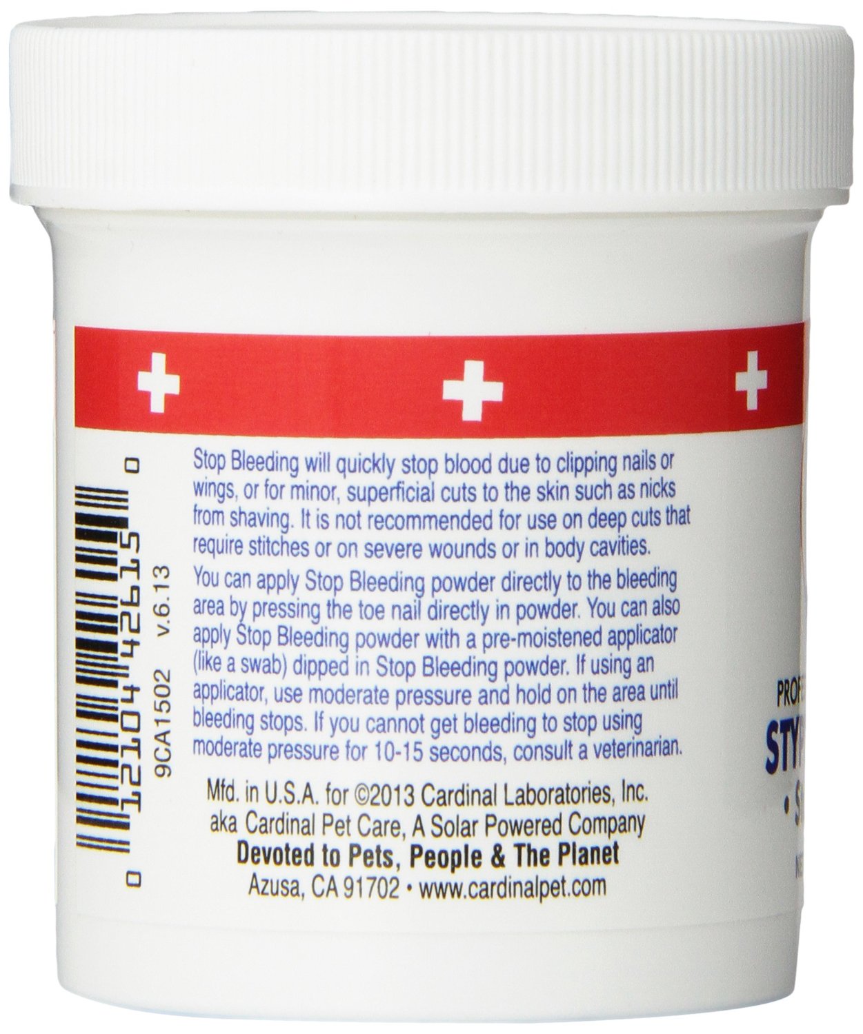 Remedy + Recovery Professional Groomer's Styptic Powder for Pets, 1.5 oz.