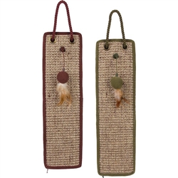 Petlinks Paw Pleaser Reversible Hanging Scratcher Sisal/Carpet w/Catnip