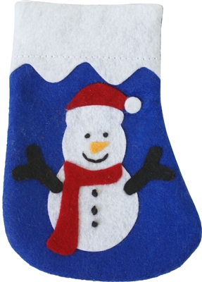 Cat N` Around Snowman Stocking