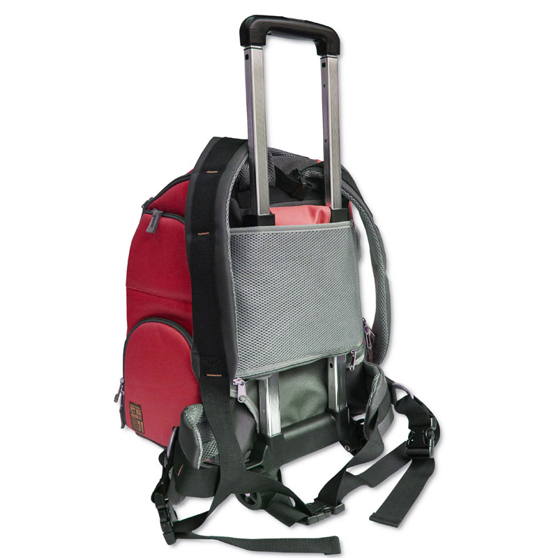 Wuffle Duffle Wheeled Backpack Pet Carrier